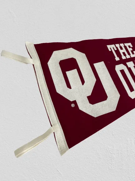 University of Oklahoma Felt Pennant