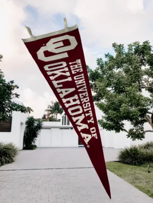 University of Oklahoma Felt Pennant