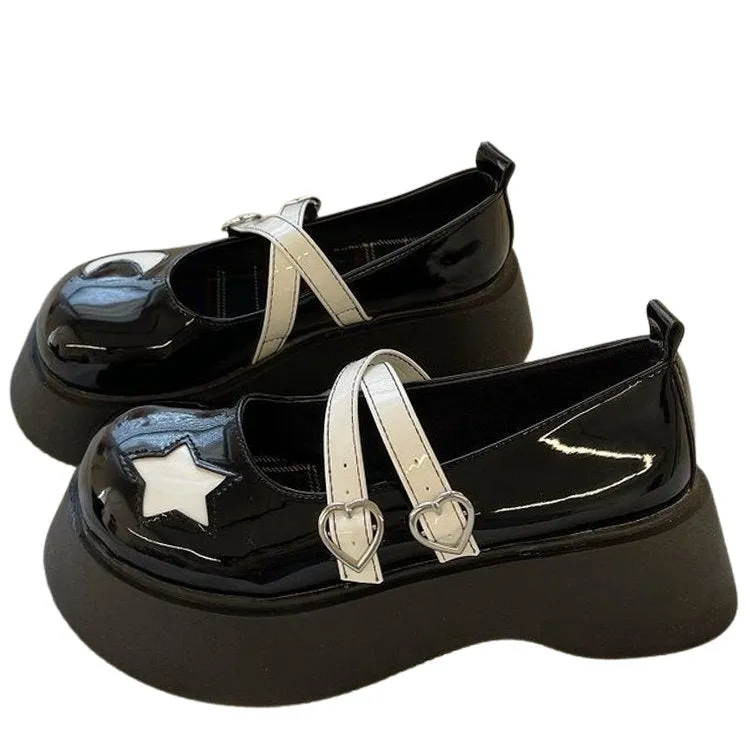 Uniwim Gift Star & Moon Platform Sandals