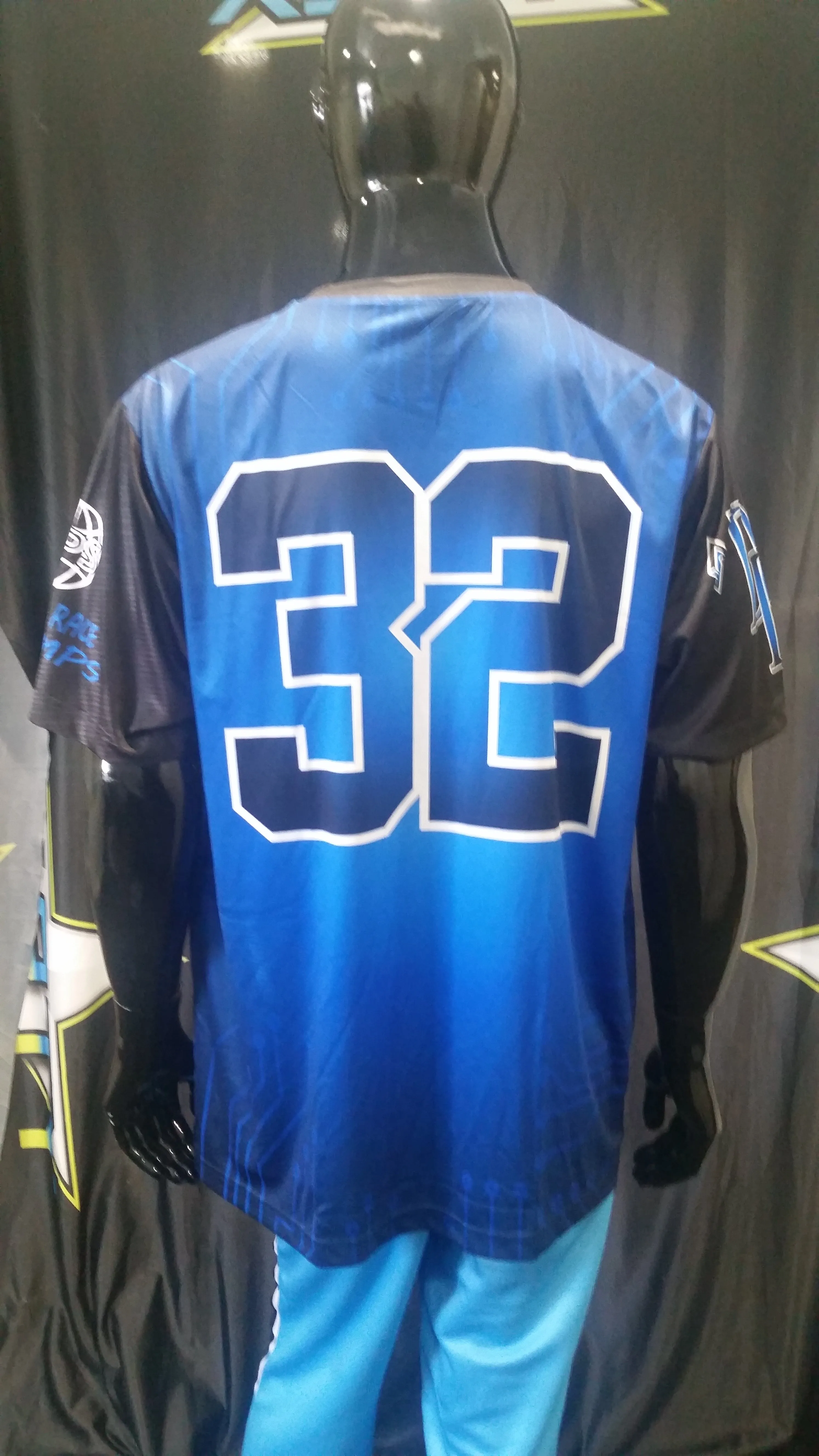 US Tecchnology, Blue - Custom Full-Dye Jersey