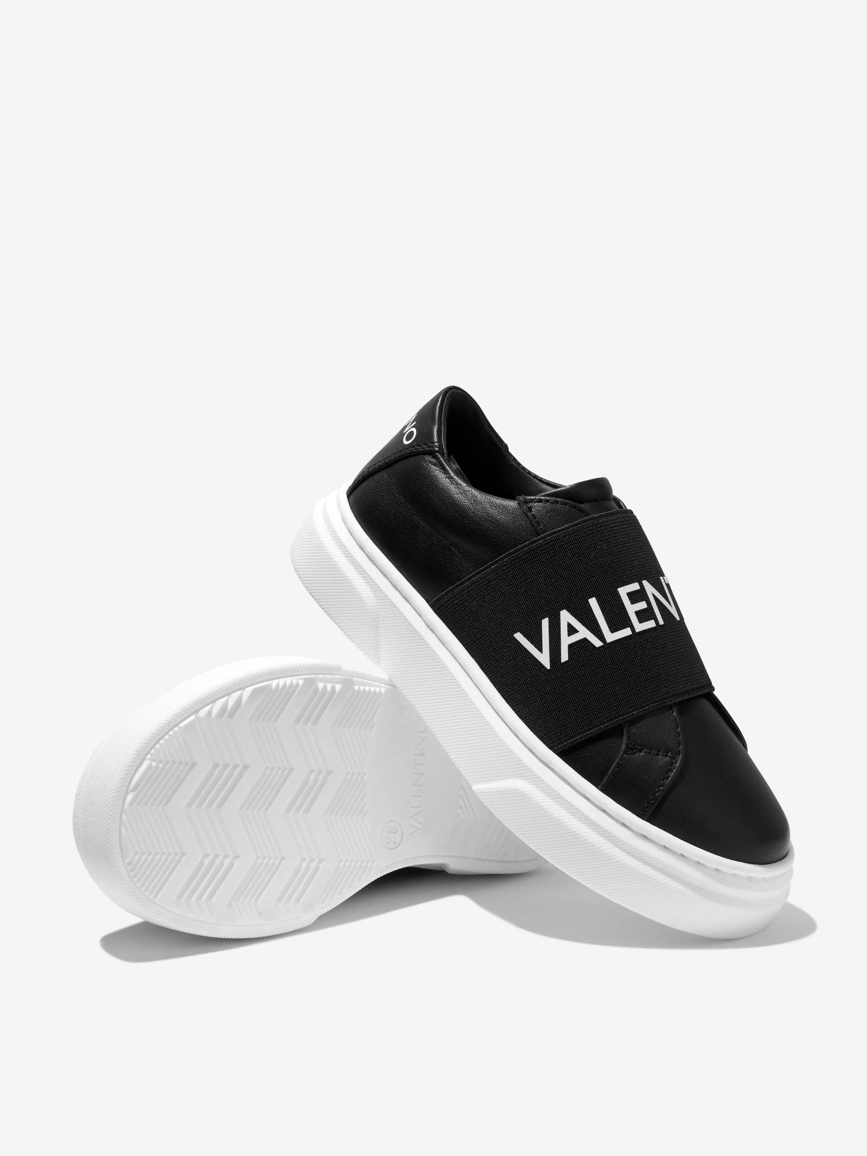 Valentino Kids Logo Strap Trainers