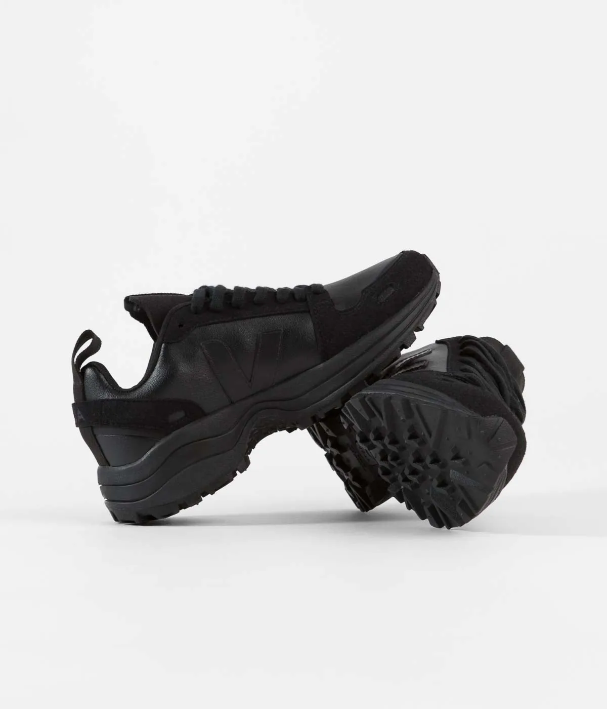 Veja x Rick Owens Womens Hiking Shoes - Black / Transparent