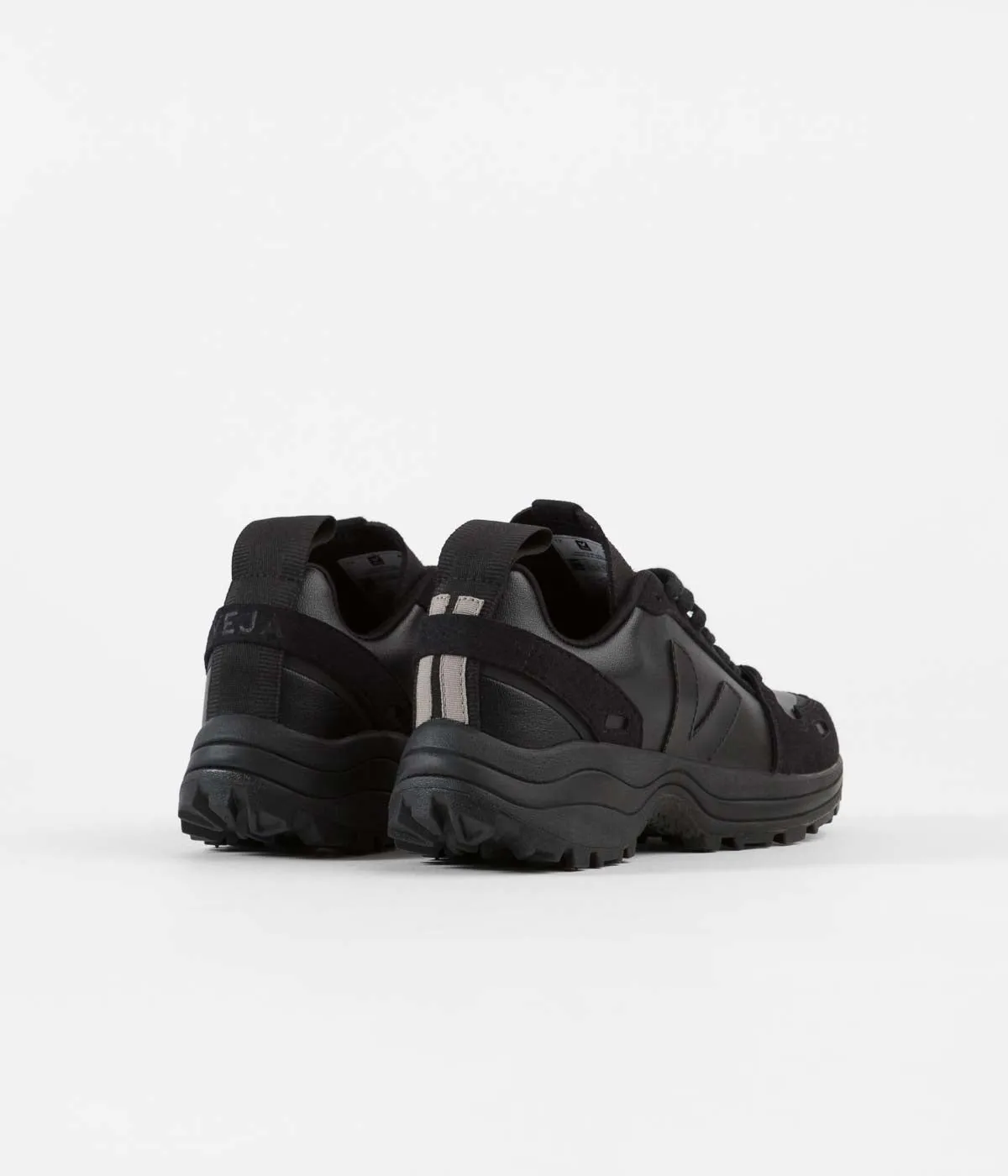 Veja x Rick Owens Womens Hiking Shoes - Black / Transparent