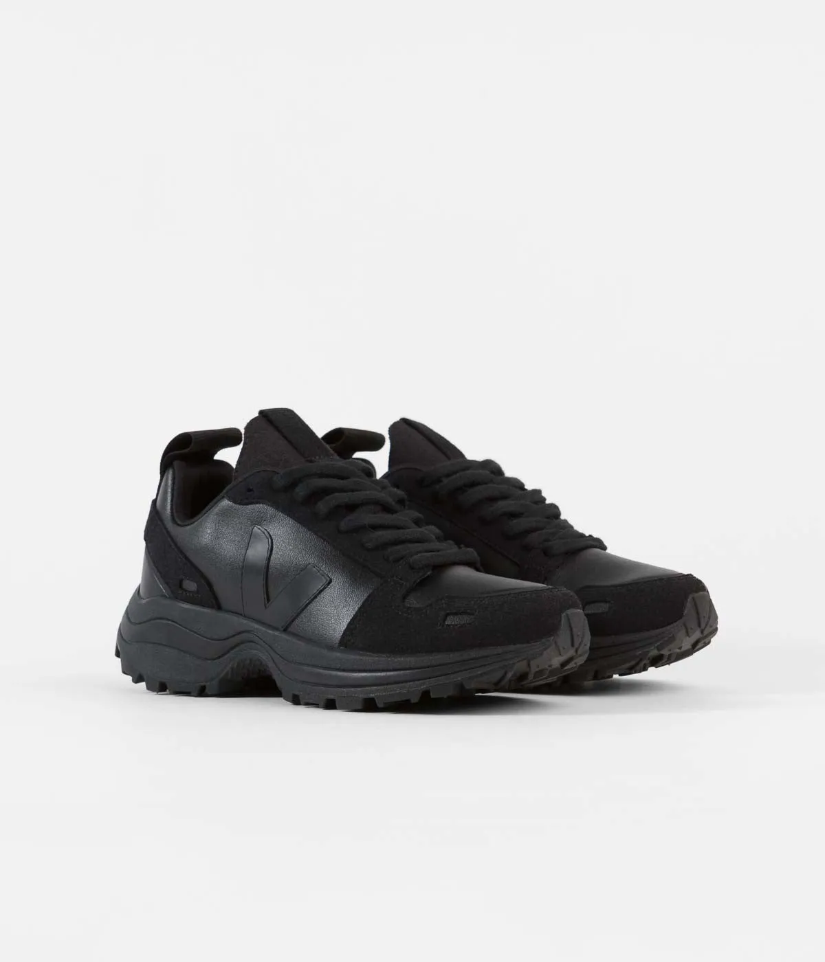 Veja x Rick Owens Womens Hiking Shoes - Black / Transparent