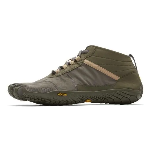 Vibram V-Trek Mens Five Fingers Training Shoes in Military Dark - Mega Grip