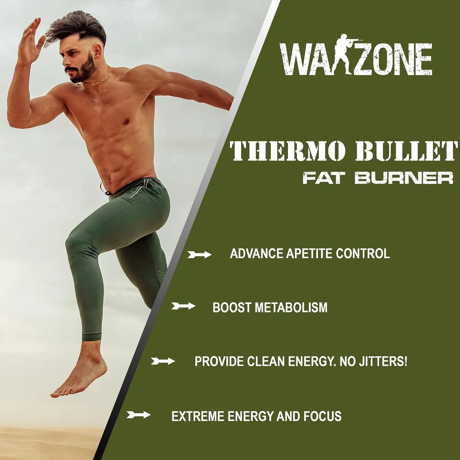 Warzone Thermo Bullet Thermogenic Fat Burner