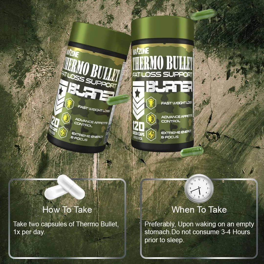 Warzone Thermo Bullet Thermogenic Fat Burner