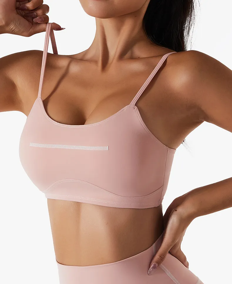 Wholesale Tight Nude Clothes Fitness Bra