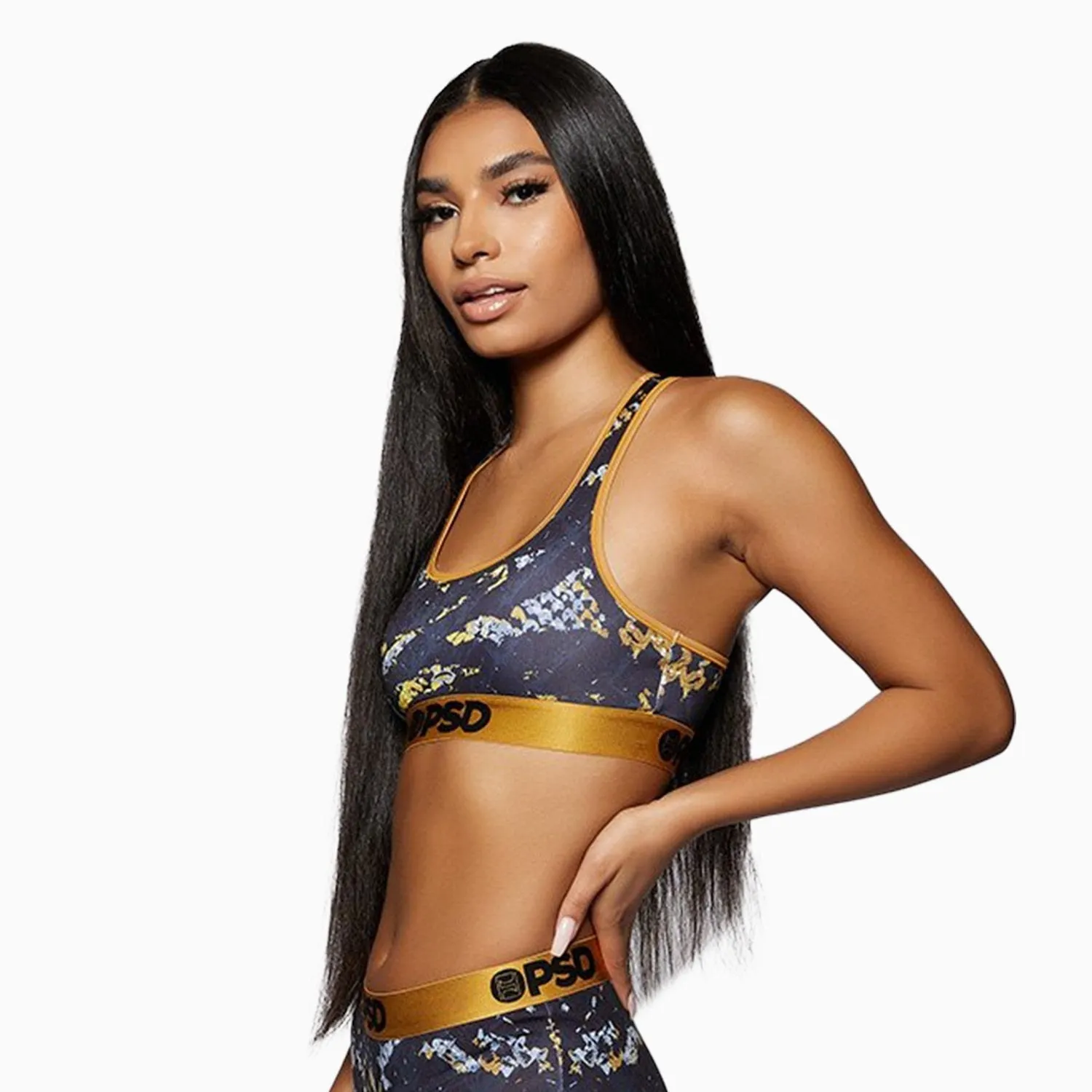 Women's Bandana Split Sports Bra