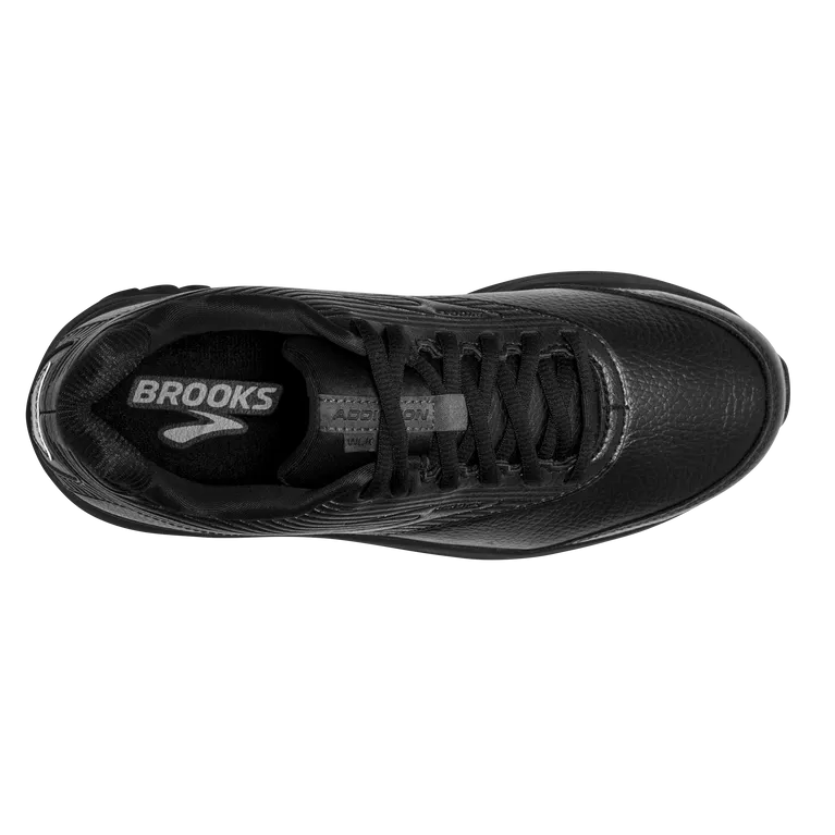 Women's Brooks Addiction Walker 2 Color: Black/Black (WIDE WIDTH)