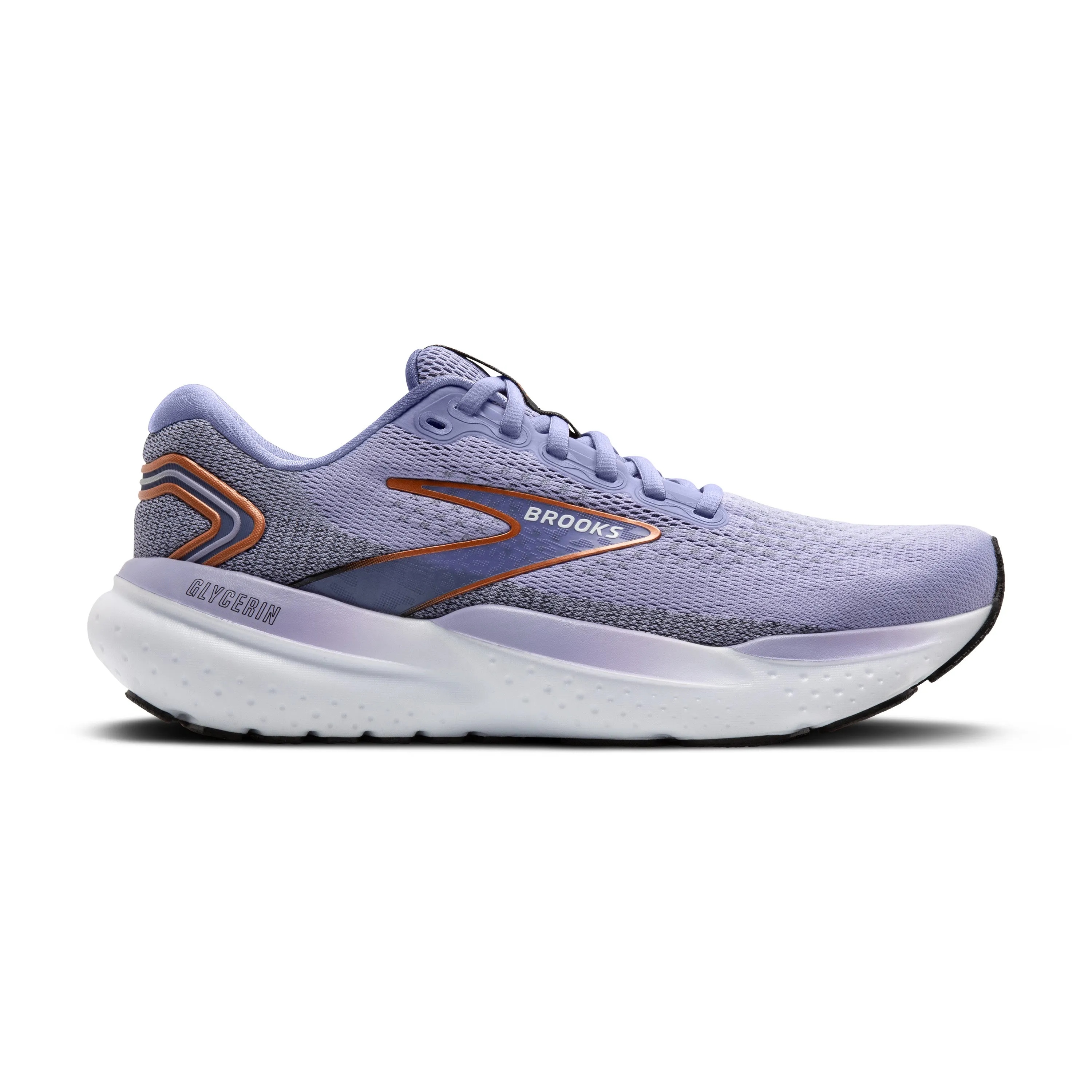 Women's Brooks Glycerin 21 Color:  Lavender/Black/Copper