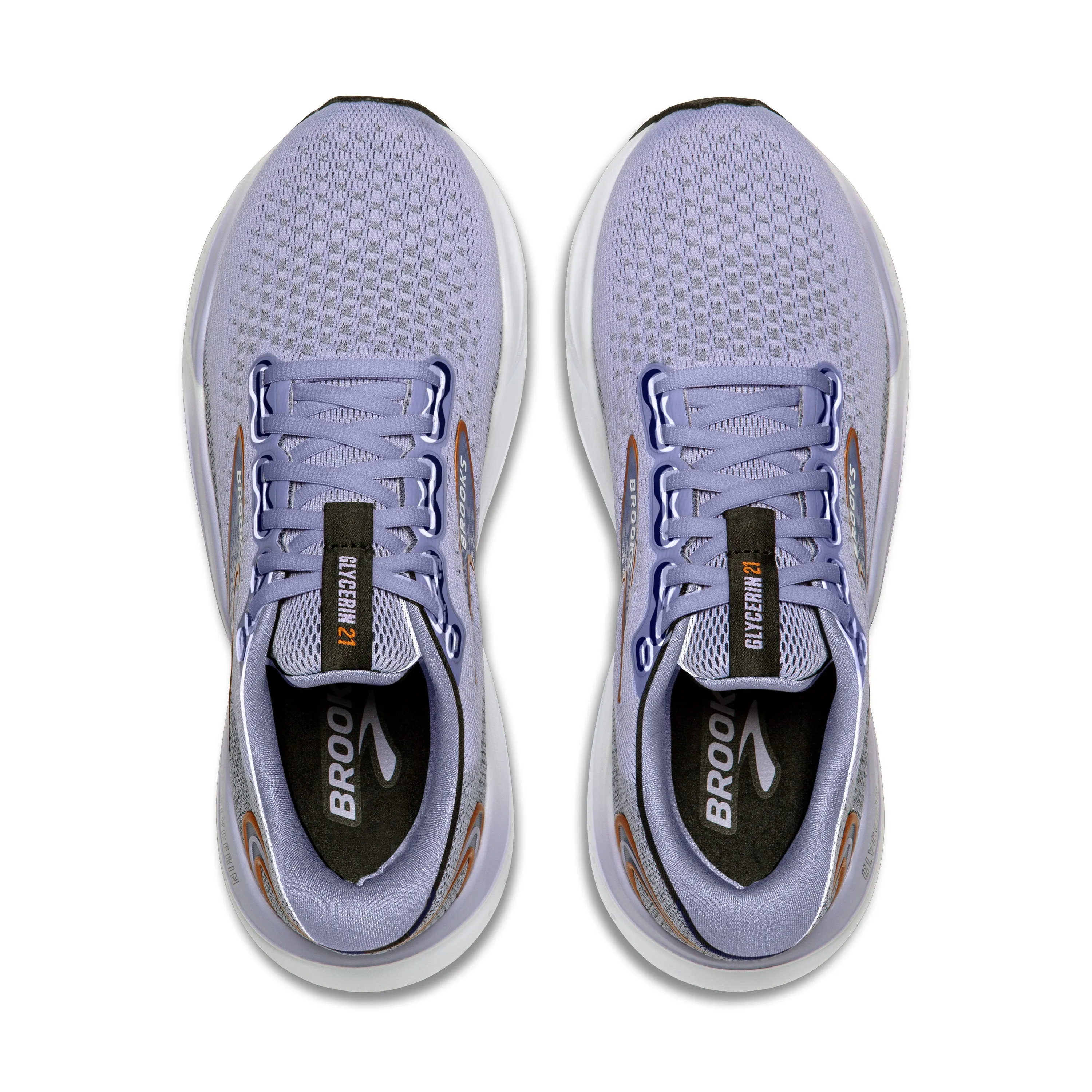 Women's Brooks Glycerin 21 Color:  Lavender/Black/Copper