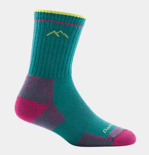 Women's Coolmax® Hiker Micro Crew Midweight Hiking Sock - Teal