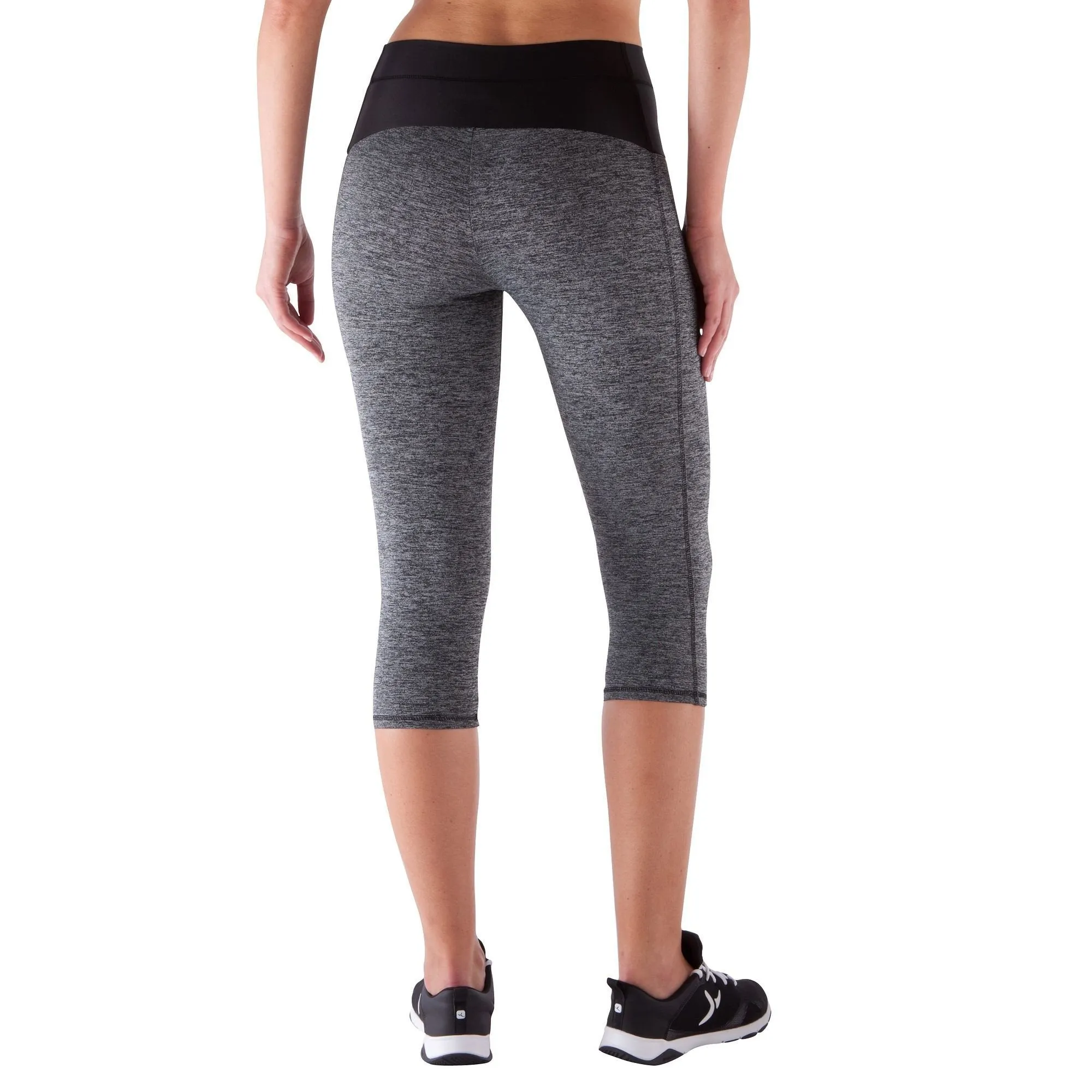 Women's Fitness Cropped pant Flat-Stomach Shape  Bottoms