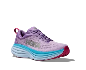 Women's Hoka Bondi 8 Color: Chalk Violet/ Lilac