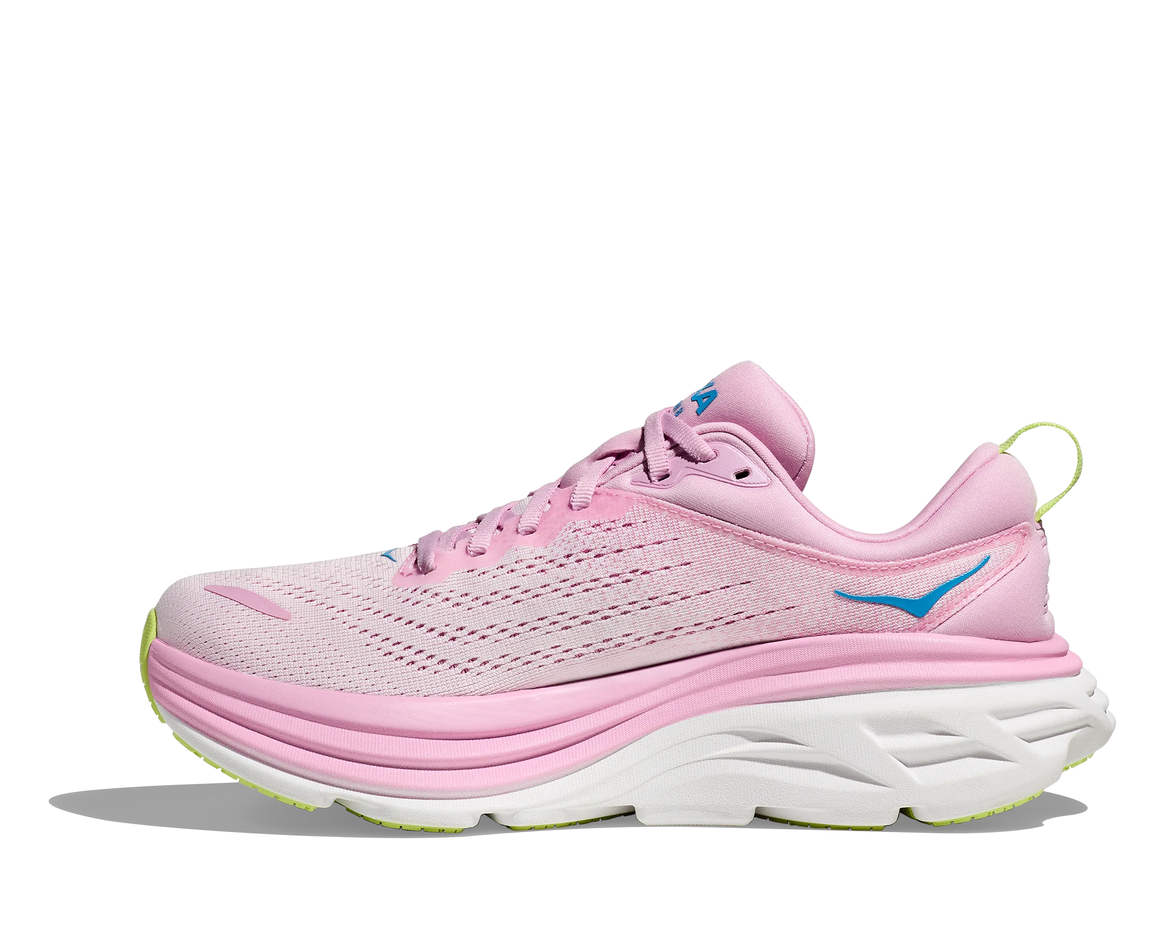 Women's Hoka Bondi 8 Color: Pink Twilight / Waterpark