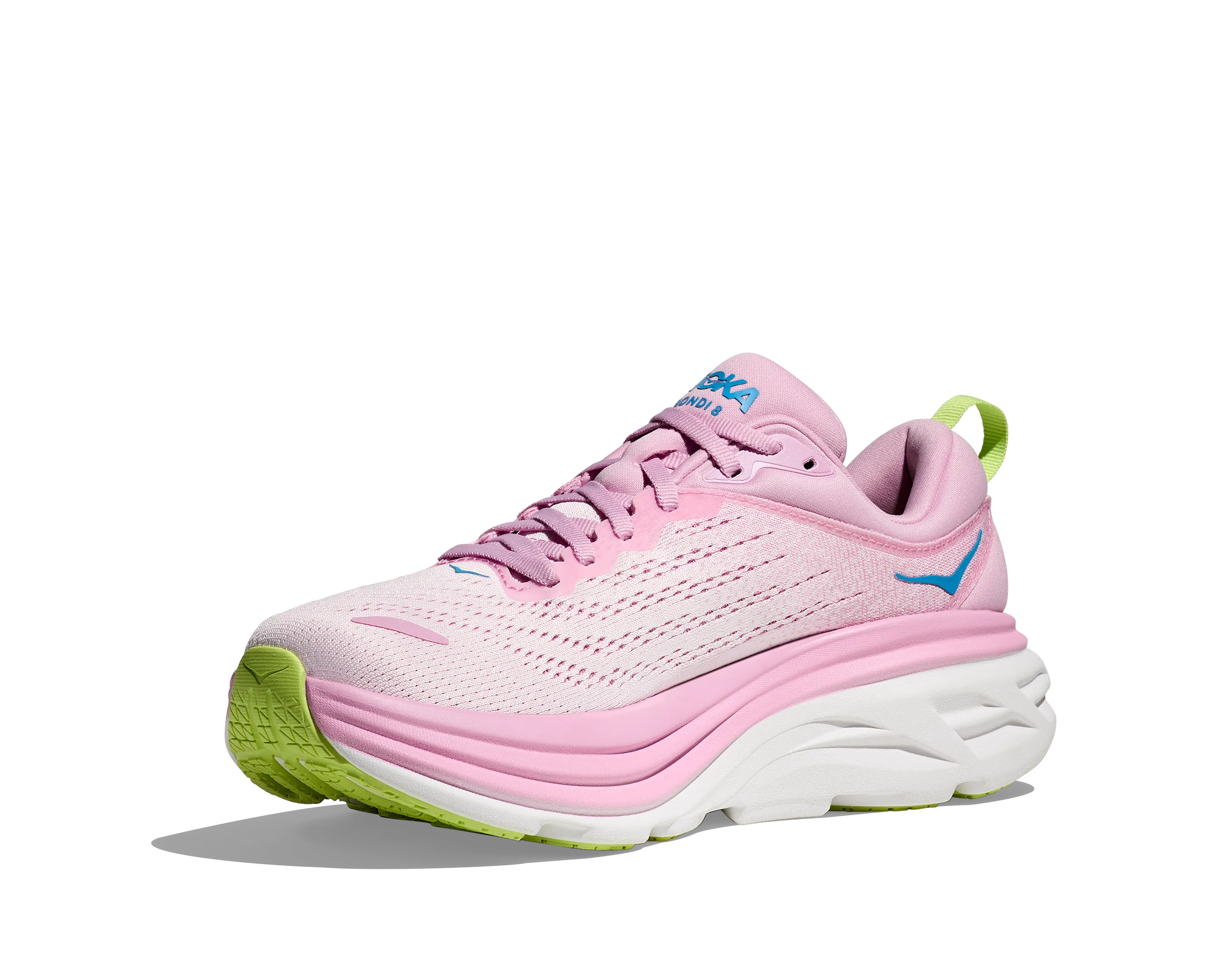 Women's Hoka Bondi 8 Color: Pink Twilight / Waterpark