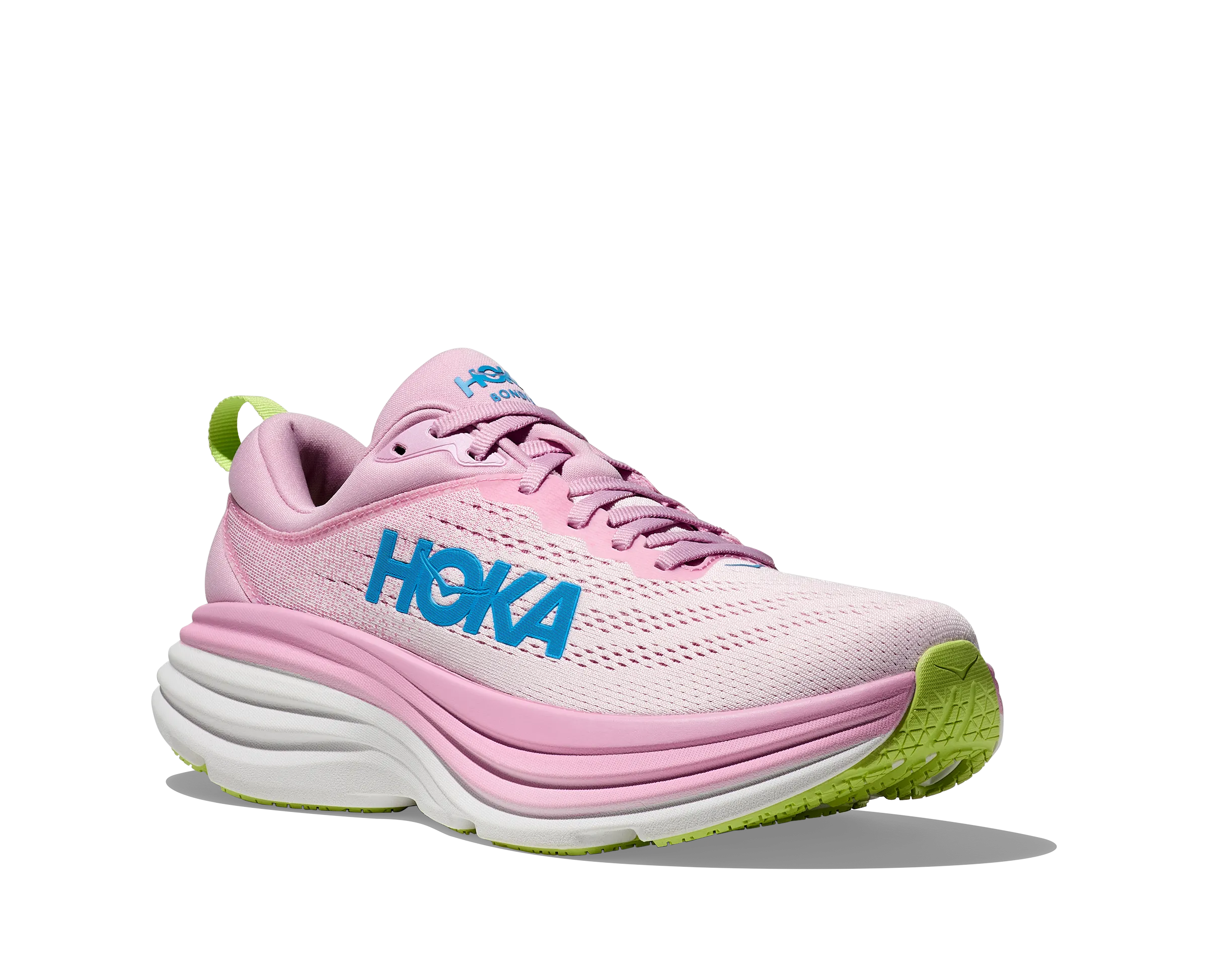 Women's Hoka Bondi 8 Color: Pink Twilight / Waterpark