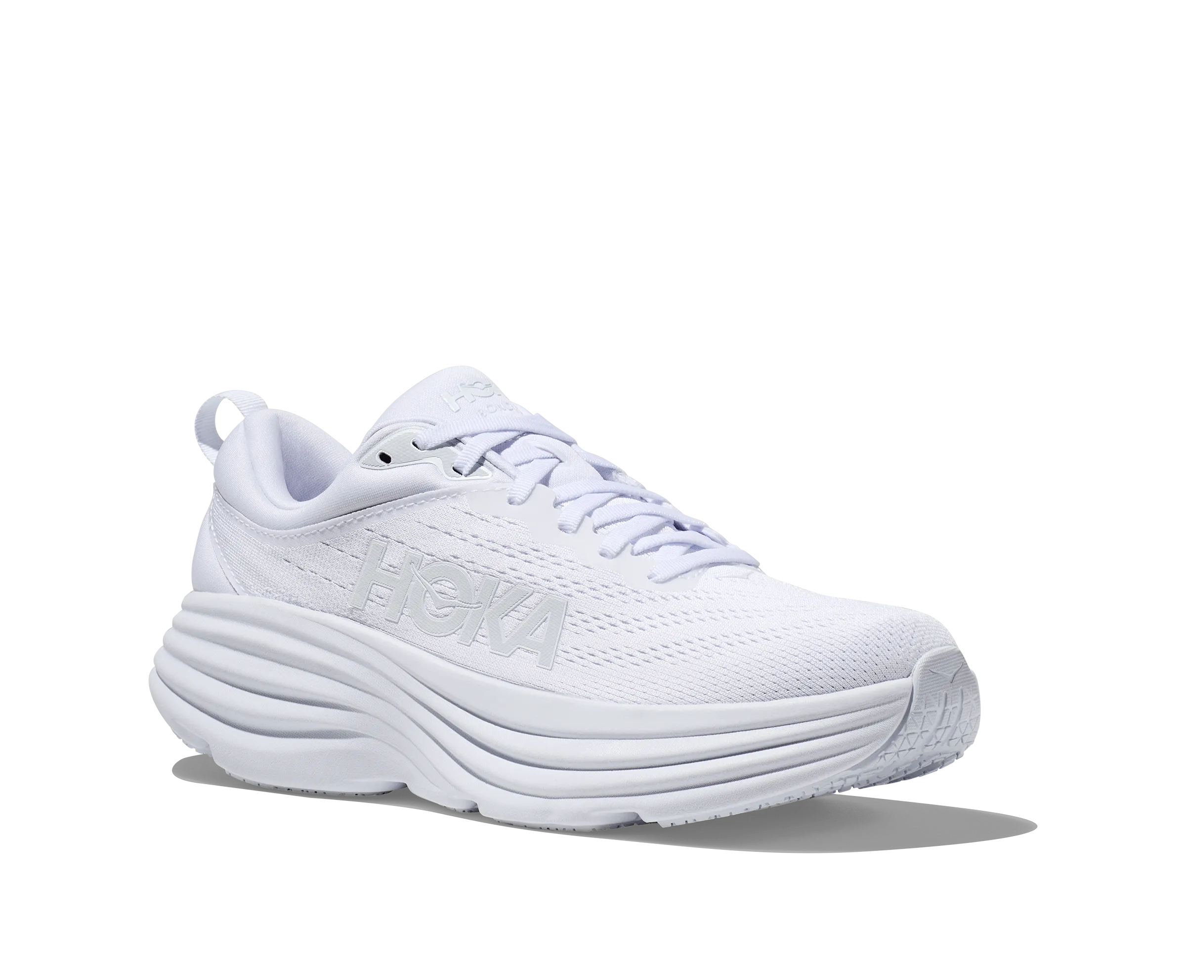 Women's Hoka Bondi 8 Color: White / White