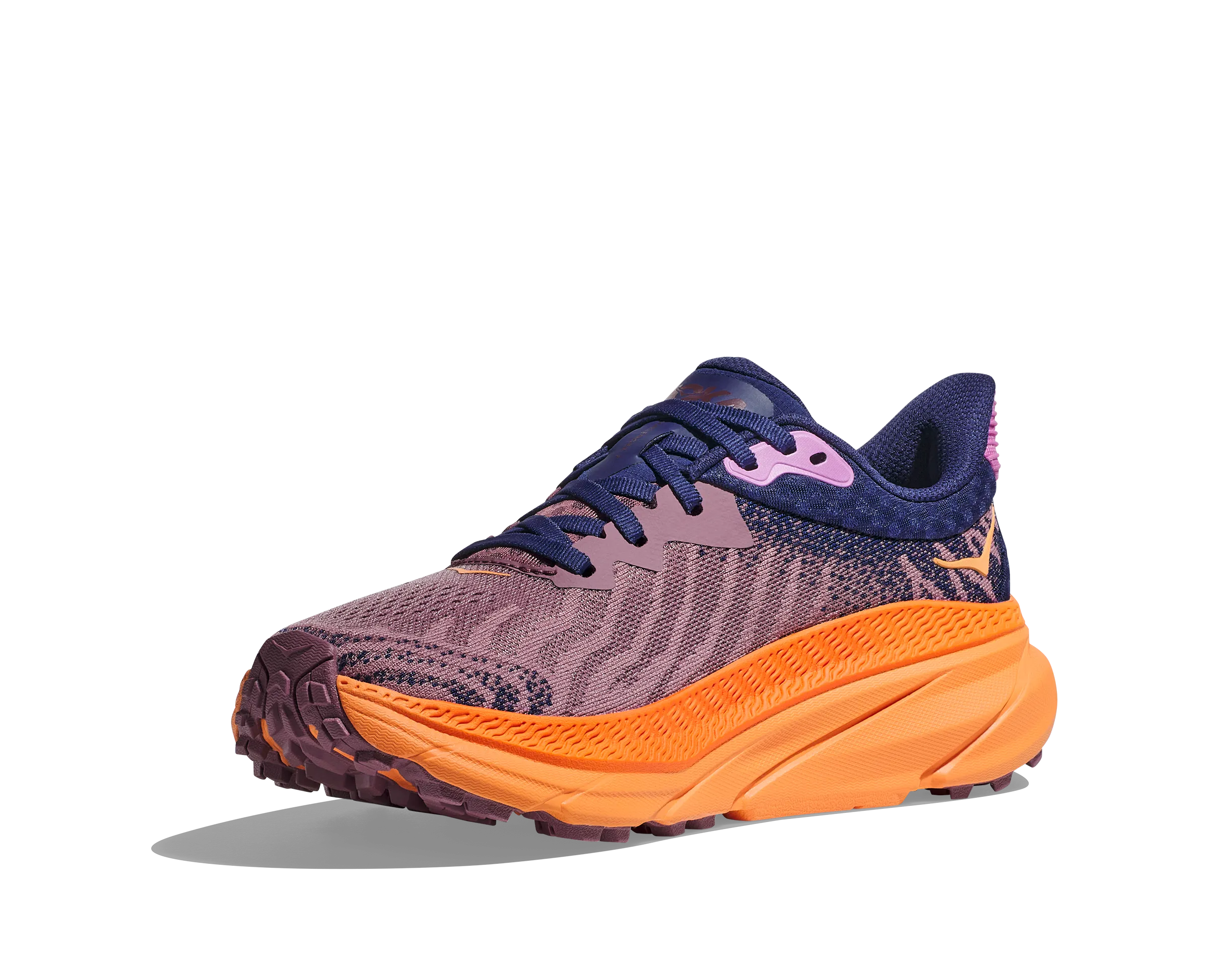 Women's Hoka Challenger 7 Color: Wistful Mauve / Cyclamen