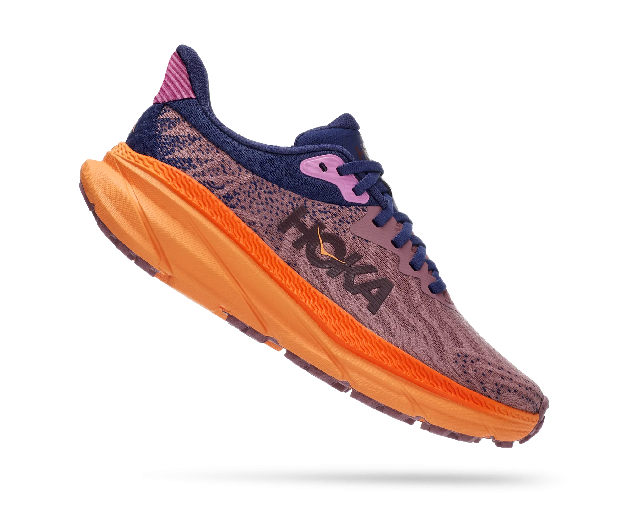 Women's Hoka Challenger 7 Color: Wistful Mauve / Cyclamen