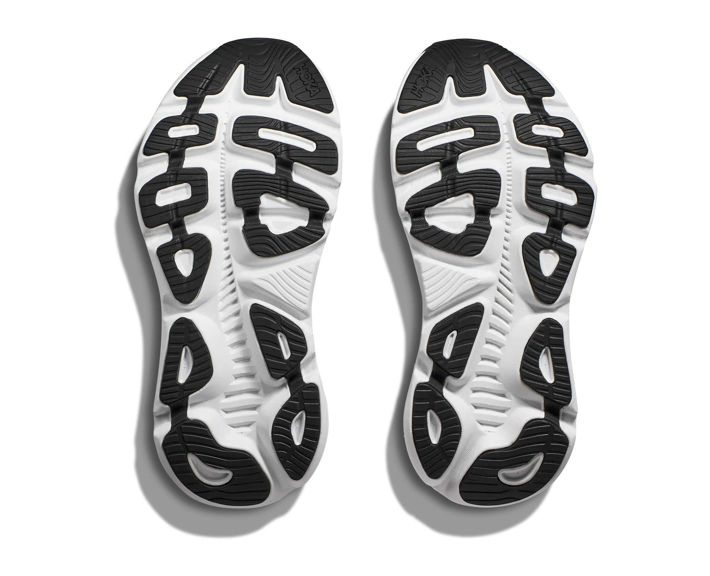 Women's Hoka Gaviota 5 Color: Black / White  (WIDE WIDTH)