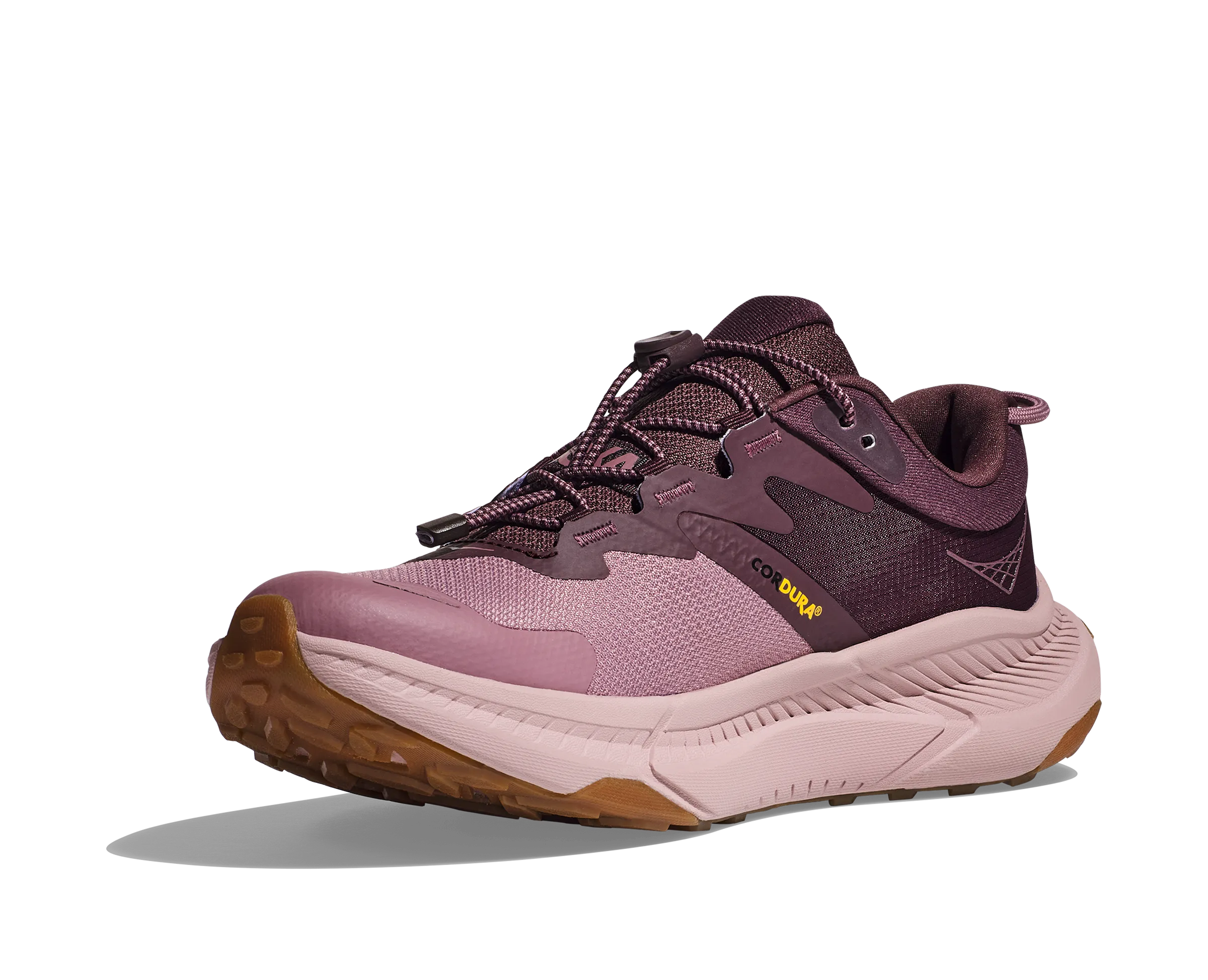 Women's Hoka One One Transport Color: Rasin/Wistful Mauve