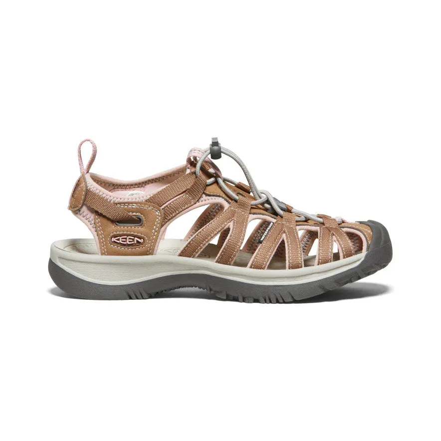 Women's Keen Whisper Color: Toasted Coconut/ Peach Whip