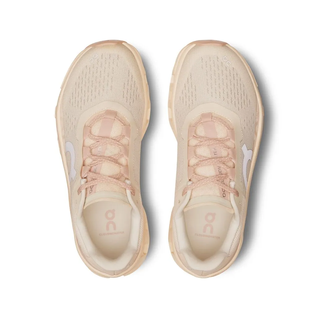 Women's On Cloudmonster Color: Moon | Fawn