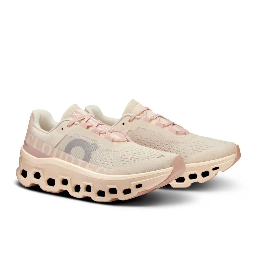 Women's On Cloudmonster Color: Moon | Fawn