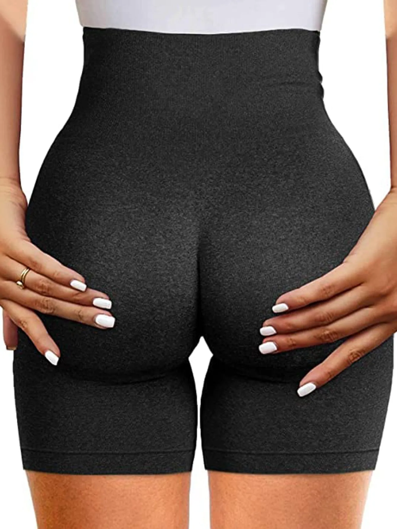 Women's Shorts High Waist Cycling Sports Shorts Training Fitness Yoga Gym Shorts