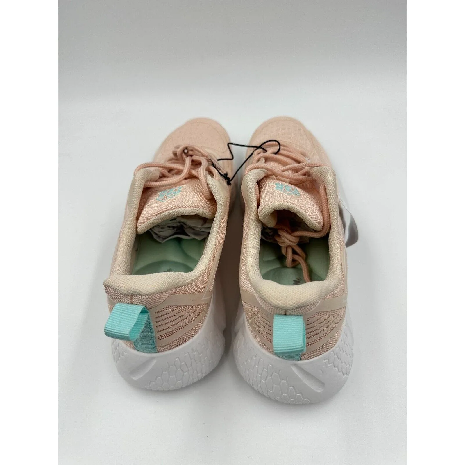 Women's Size 9 Pink and Aqua Color Sneakers