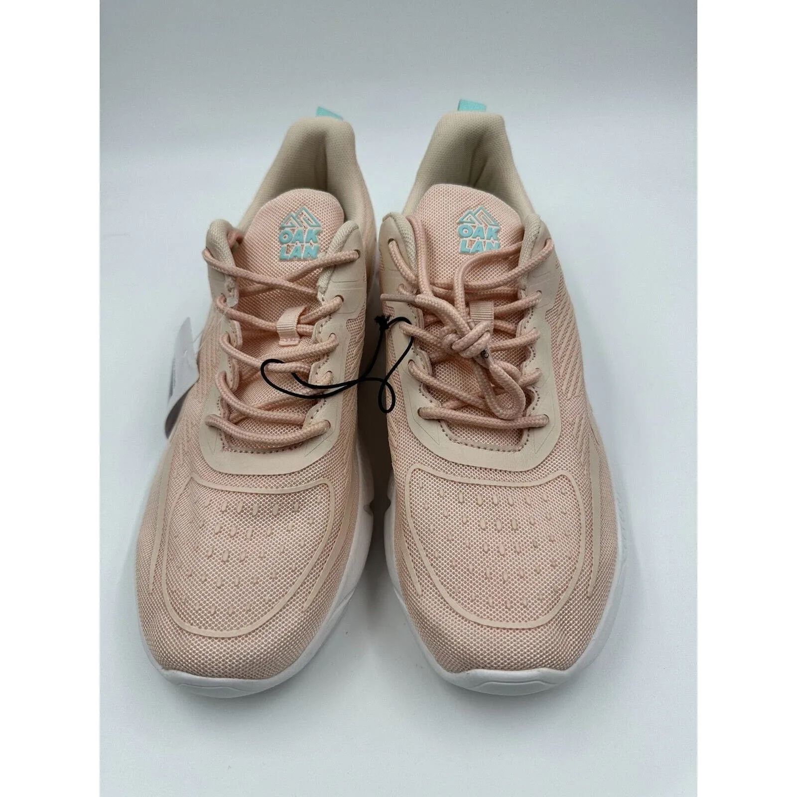 Women's Size 9 Pink and Aqua Color Sneakers